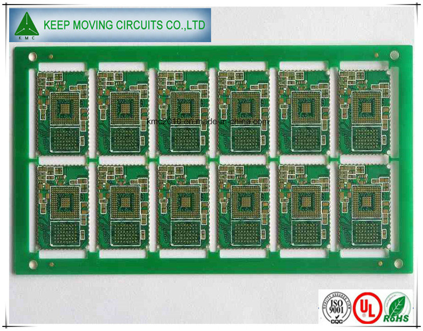 Fr4-4 Layer Immersion Gold PCB with Half Holes