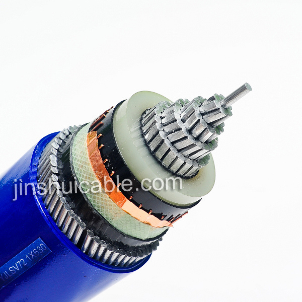 High Voltage XLPE Insulated Power Cable