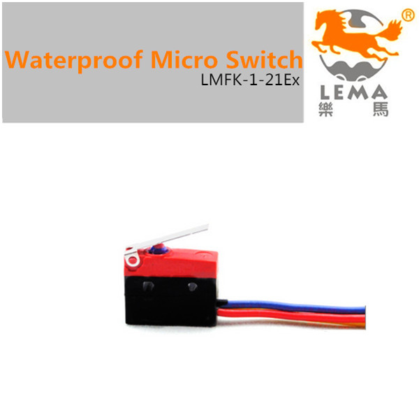 5A 250VAC IP65 Waterproof Micro Switch Lmfk-1-21ex