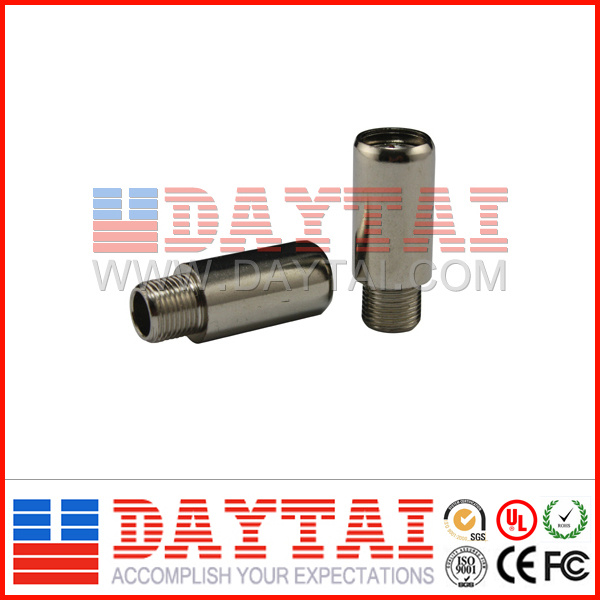 CATV Locking Terminator Brass Connector a