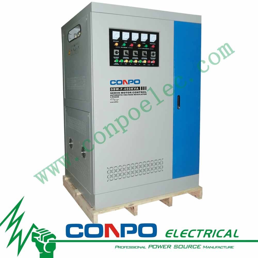 SBW-F-450kVA Split-Regulating Full-Automatic Compensated Voltage Stabilizer/Regulator