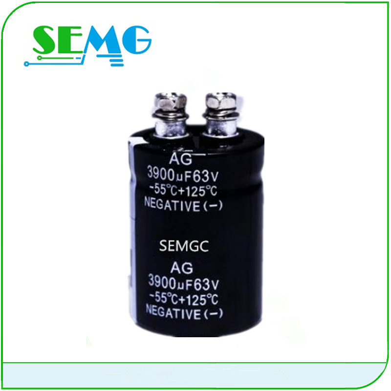 Best Price 3900UF 63V High Voltage Electrolytic Capacitor