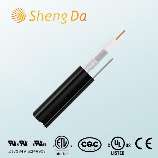 PVC CCTV and CATV Coaxial Communication Wire and Cable