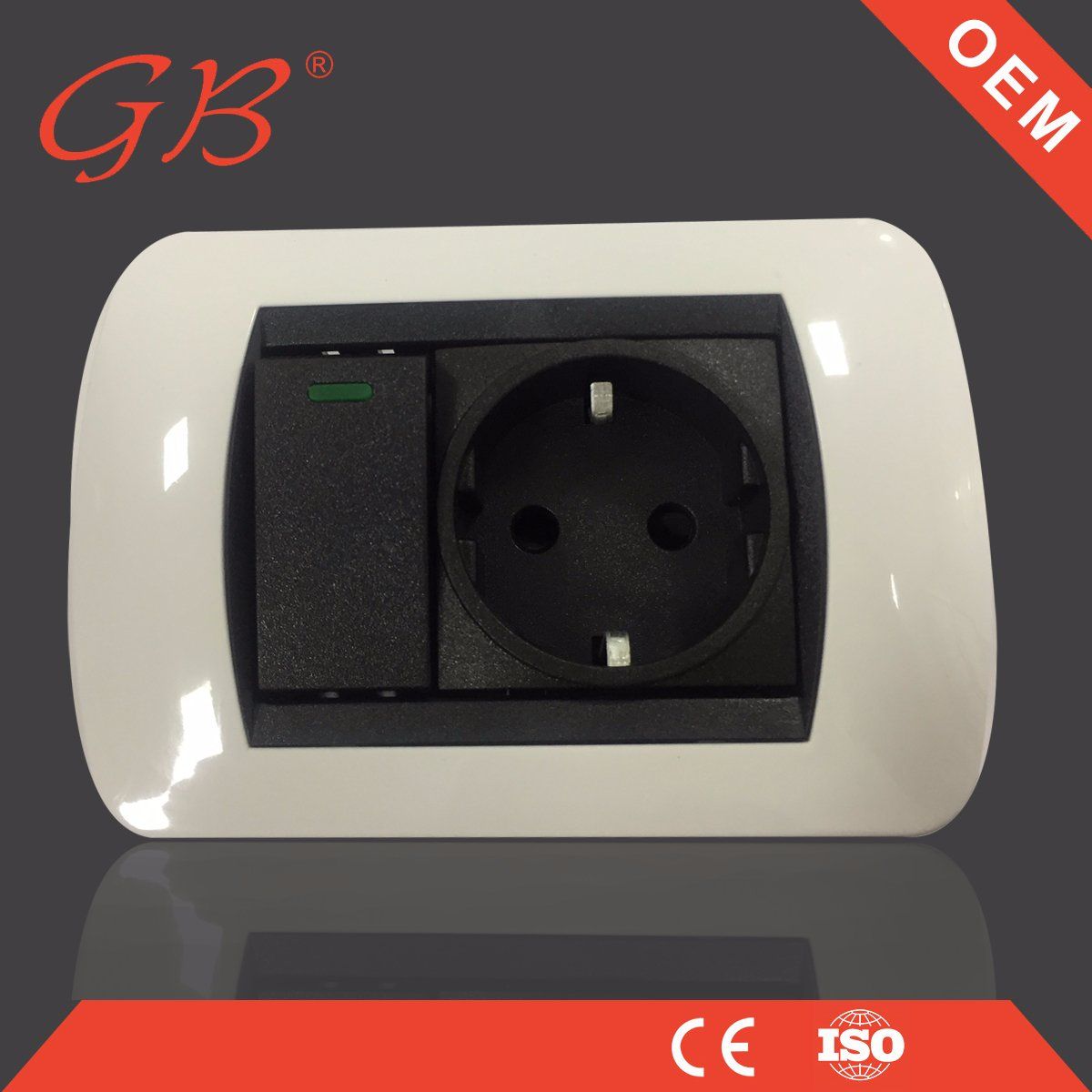 European Electrical Wall Switch Socket Electric Socket