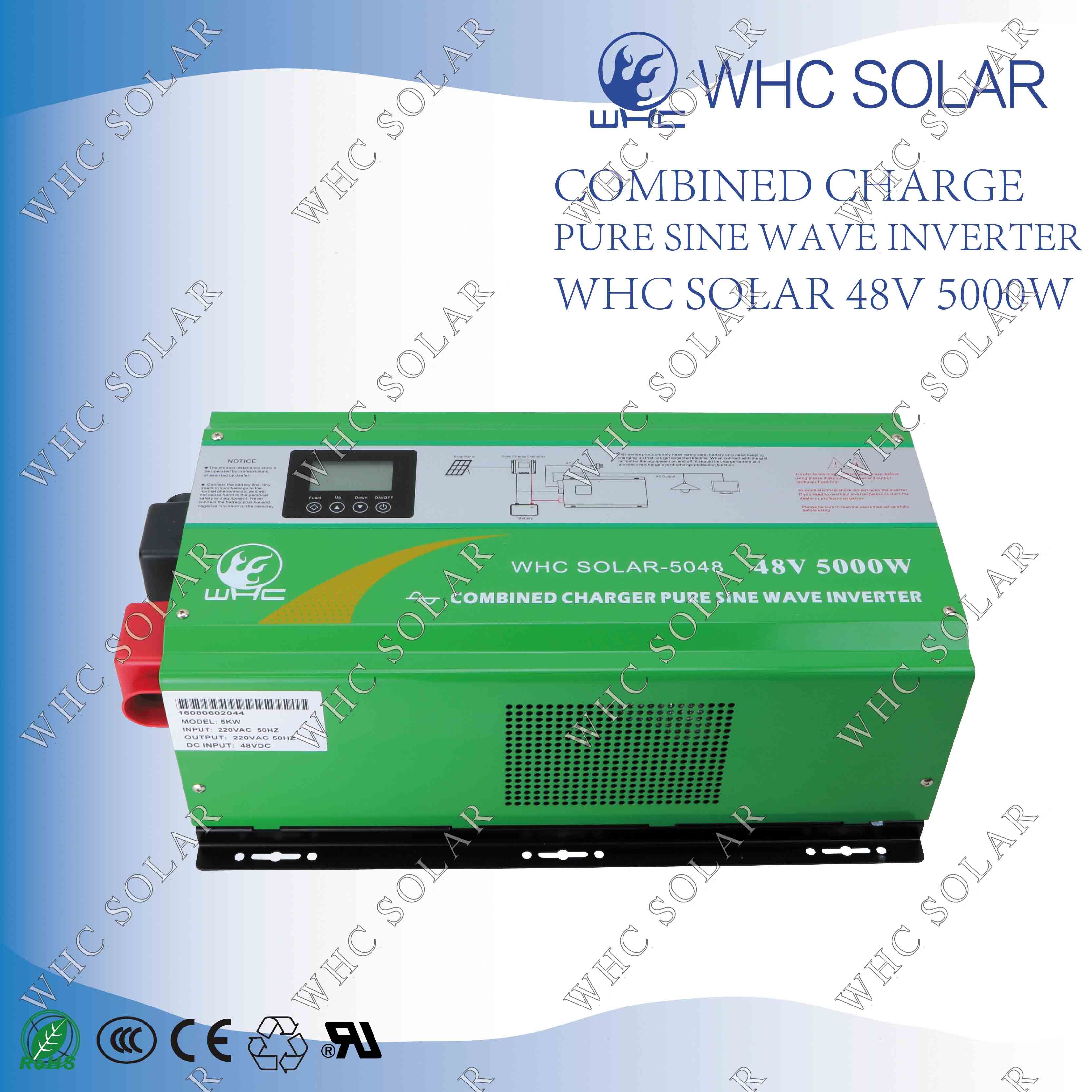 Low Frequency Hybrid Solar Inverter 5000W with AC Charger