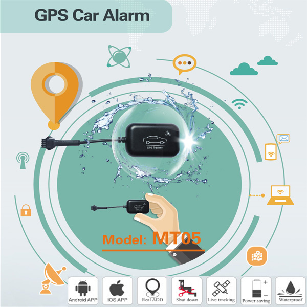 GPS Car/Motorcycle Tracker with 1st Year Free Platform Service Mt05-Ez