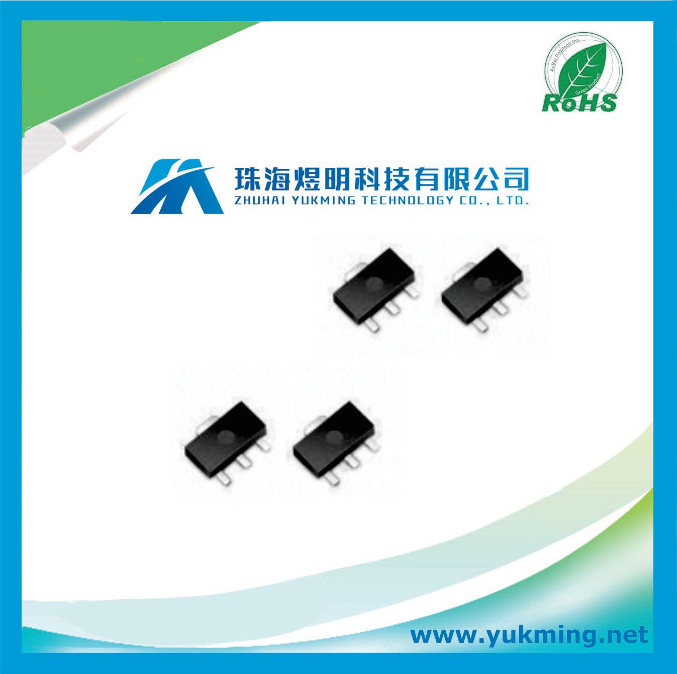 Electronic Component NPN Medium Power Transistor Bcx56-16