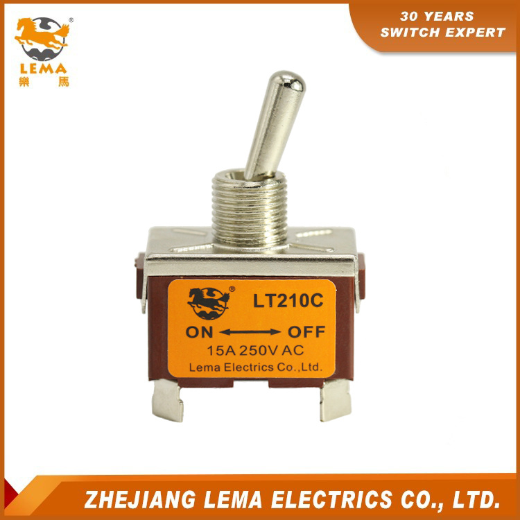 Factory Supply Lt210c Double Pole on-off Toggle Switch