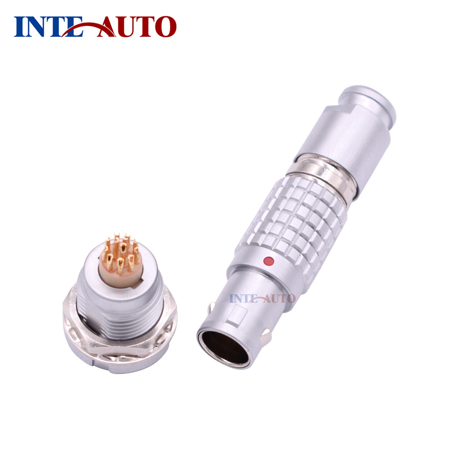 ODU Compatible Metal Auto Multipin Circular Connector