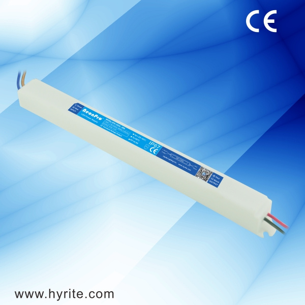 40W 12V Plastic Case Slim Waterproof LED Driver