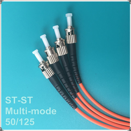 St-St PC Om2 Multi-Mode Fiber Optic Patch Cord