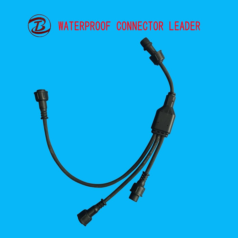 Quality Y Shape 1 in 2-5 out LED Light Waterproof Y Connector