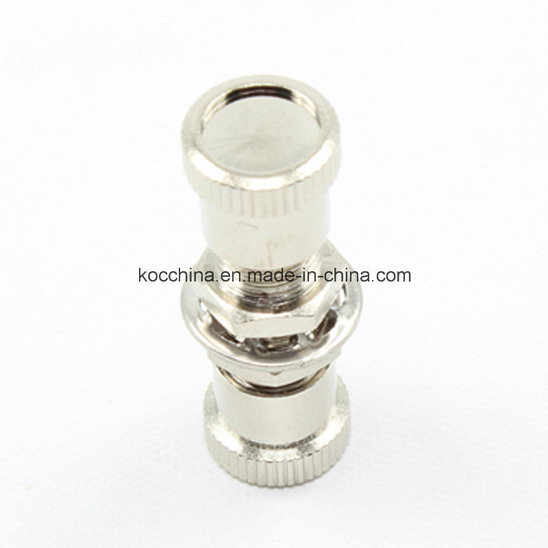 SMA Simplex Metal Fiber Optic Adapter