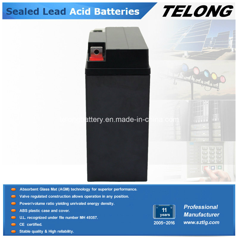 12V17ah Storage Lead Acid Battery for Solar System