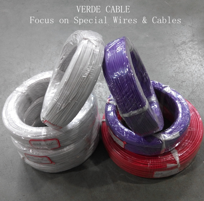 250 Degree Centigrade Teflon Insulated Cable Electric Wire
