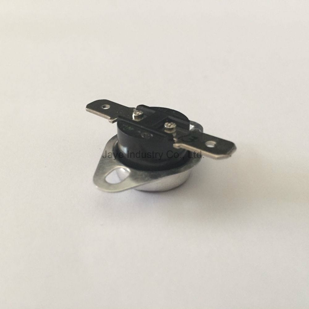 Bakelite Snap Action Ksd Thermostat 90 Degree with Fixed Bracket