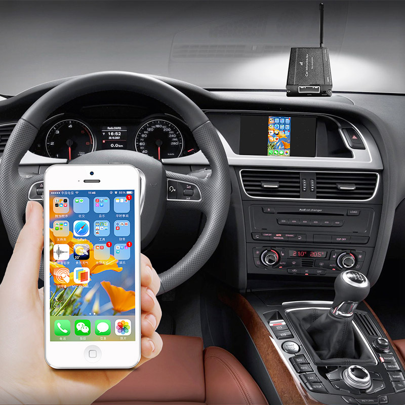 Cast Screen Car Navigtion Box for Audi Mirrorlink and Miracast