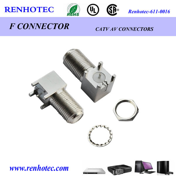 Waterproof Rg59 Rg11 RG6 Compression F Connector