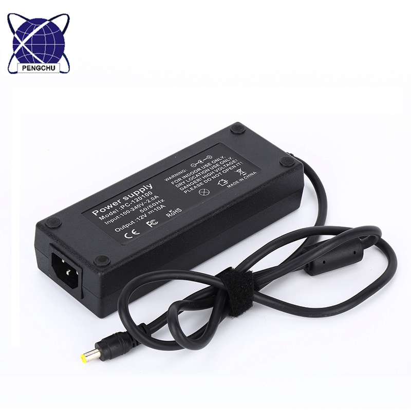 120W LED Power Supply 12V 10A Switching Power Adapter