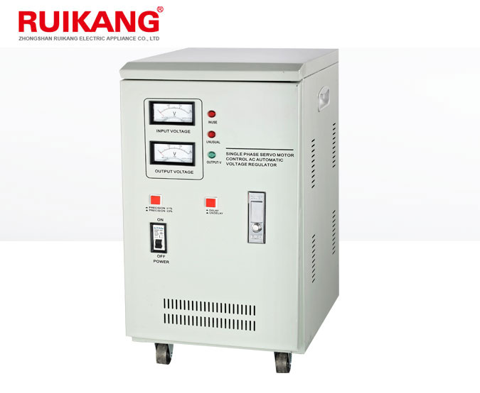 Three Phase Floor Standing Type Meter Display Automatic Regulator/Stabilizer