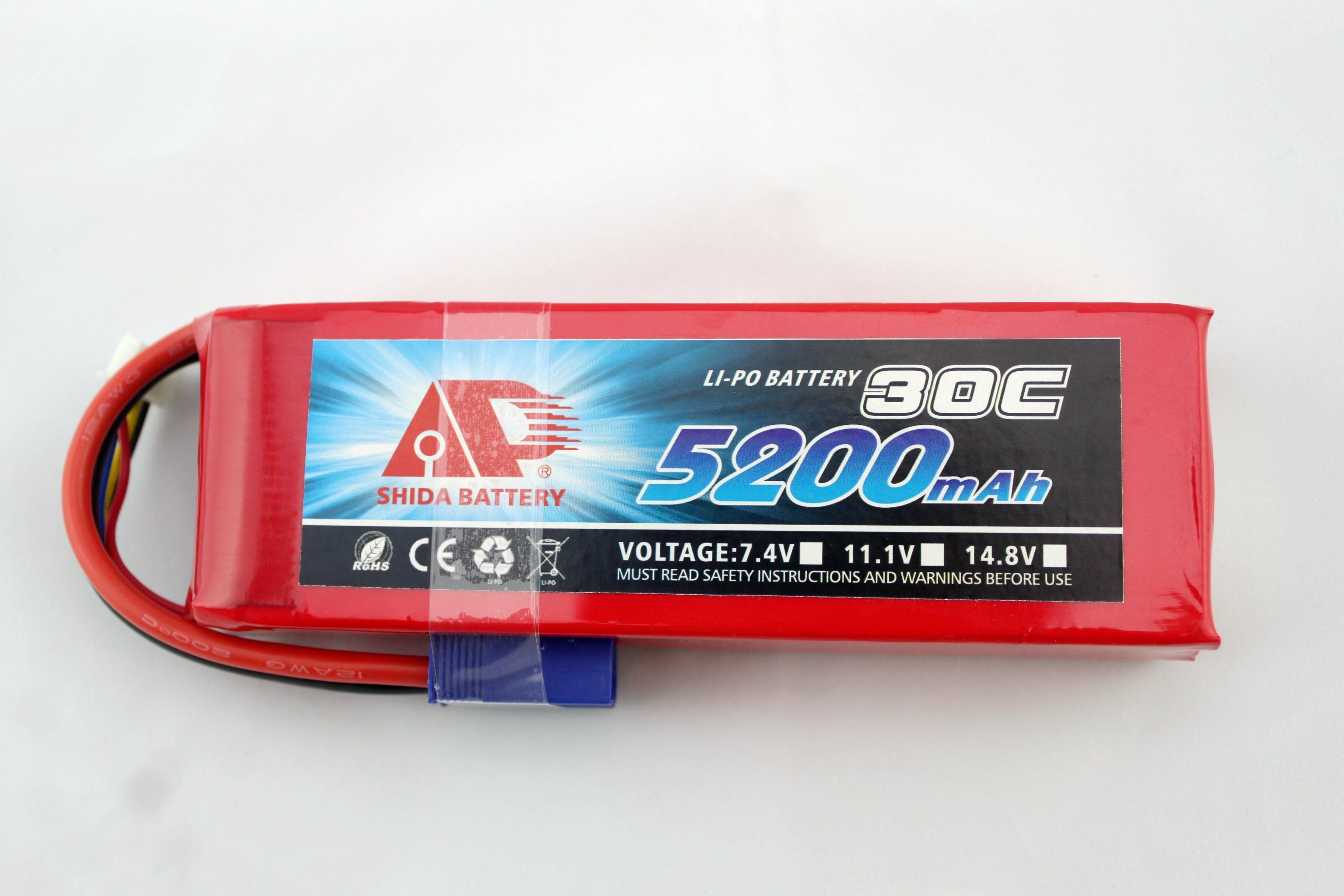 5200mAh 11.1V 30c Lithium Polymer Battery for Jump Starter