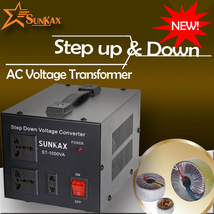 TUV Certificated 110/120VAC to 220/240VAC Step up/Down Voltage Transformer/Converter