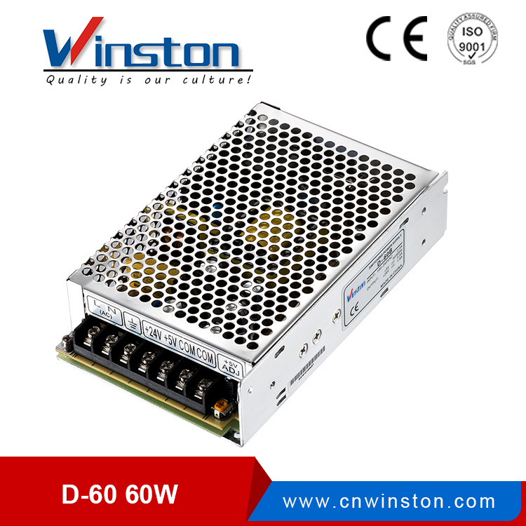 D-60 60W LED Dual Open Frame Output Switching Power Supply