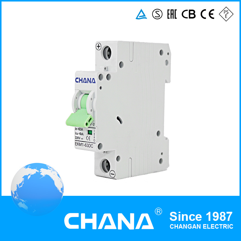 CE and RoHS Approved DC Mini Circuit Breaker