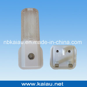UK Plug Socket Photocell Sensor LED Night Light