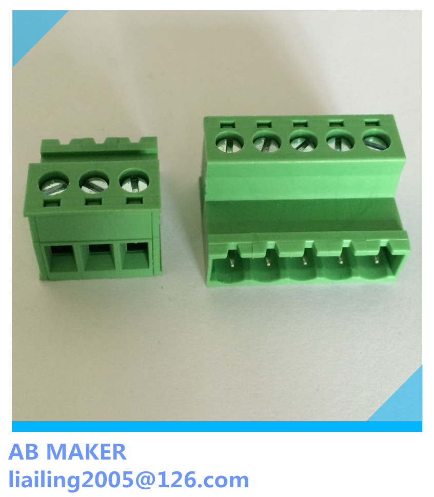 PCB Male Female Plug Terminal Bloc/ Wire Plug Connector 2edgk + 2edgrk-5.08