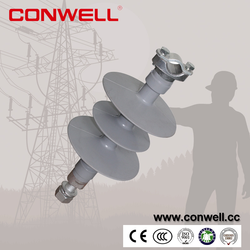 IEC Standard Silicon Rubber 33kv Porcelain Insulator