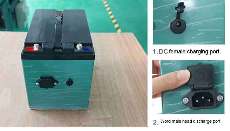 Rechargeable 12V 42ah LiFePO4 Battery Pack Replace for Lead-Acid Battery 35A