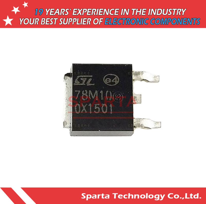 L78m10cdt Dpak Positive Voltage Regulator Transistor