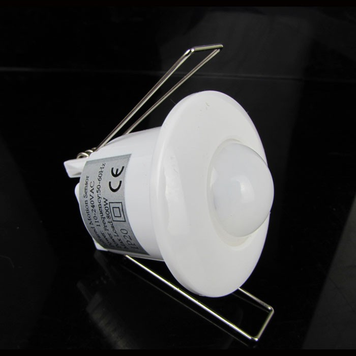 AC 110V-240V 50Hz 360 Degree Mini Recessed PIR Ceiling Occupancy Motion Sensor Detector Switch