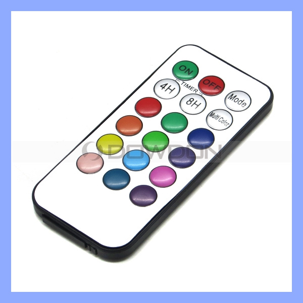 Multi Color Changing Night Light Remote Control for LED Light Support OEM