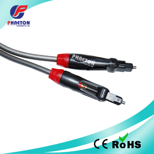 180 Degree Rotate Toslink Optical Cable
