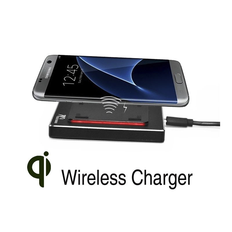 Qi Approved Mobile Phone Wireless Charger Fast Charge Pad