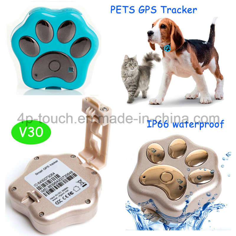 Waterproof GPS Pet Tracker with Anti Lost Alarm V30