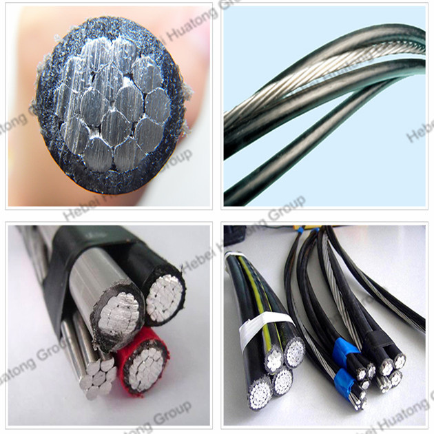 China Supplier IEC NFC ASTM BS Standard ABC /Aerial Bundled/ Overhead/ Service Drop Cable