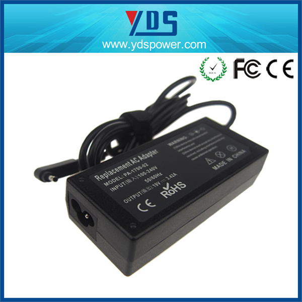 19V 3.42A 65W AC Adapter for Acer