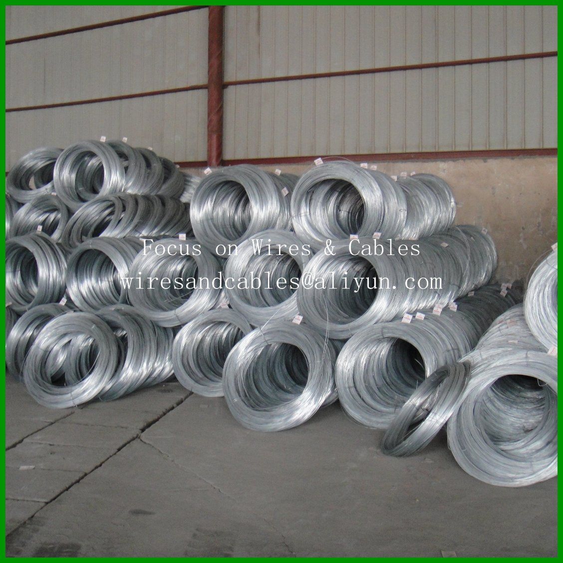 Galvanized Stranded Steel Wire for Opgw Cable