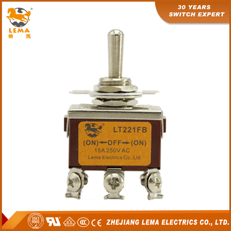 Lema Lt221fb Double Pole Screw Terminal Toggle Switch