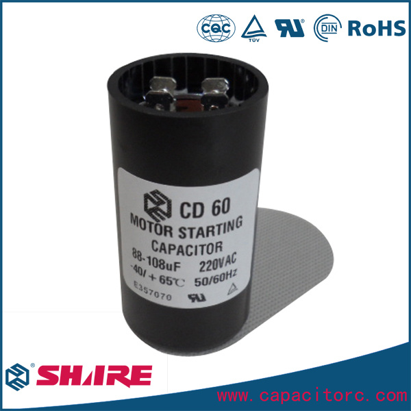 CD60 Aluminum Electrolytic Start Capacitor