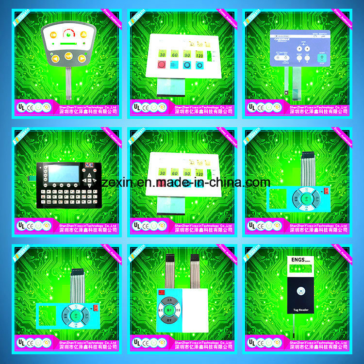 Precision Electronic Instrument Used Membrane Switch Panel Lenses