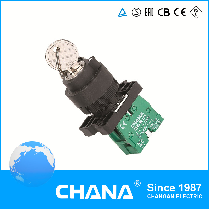 22mm Select Pushbutton Switch for Machine Controls CB2-Ej21