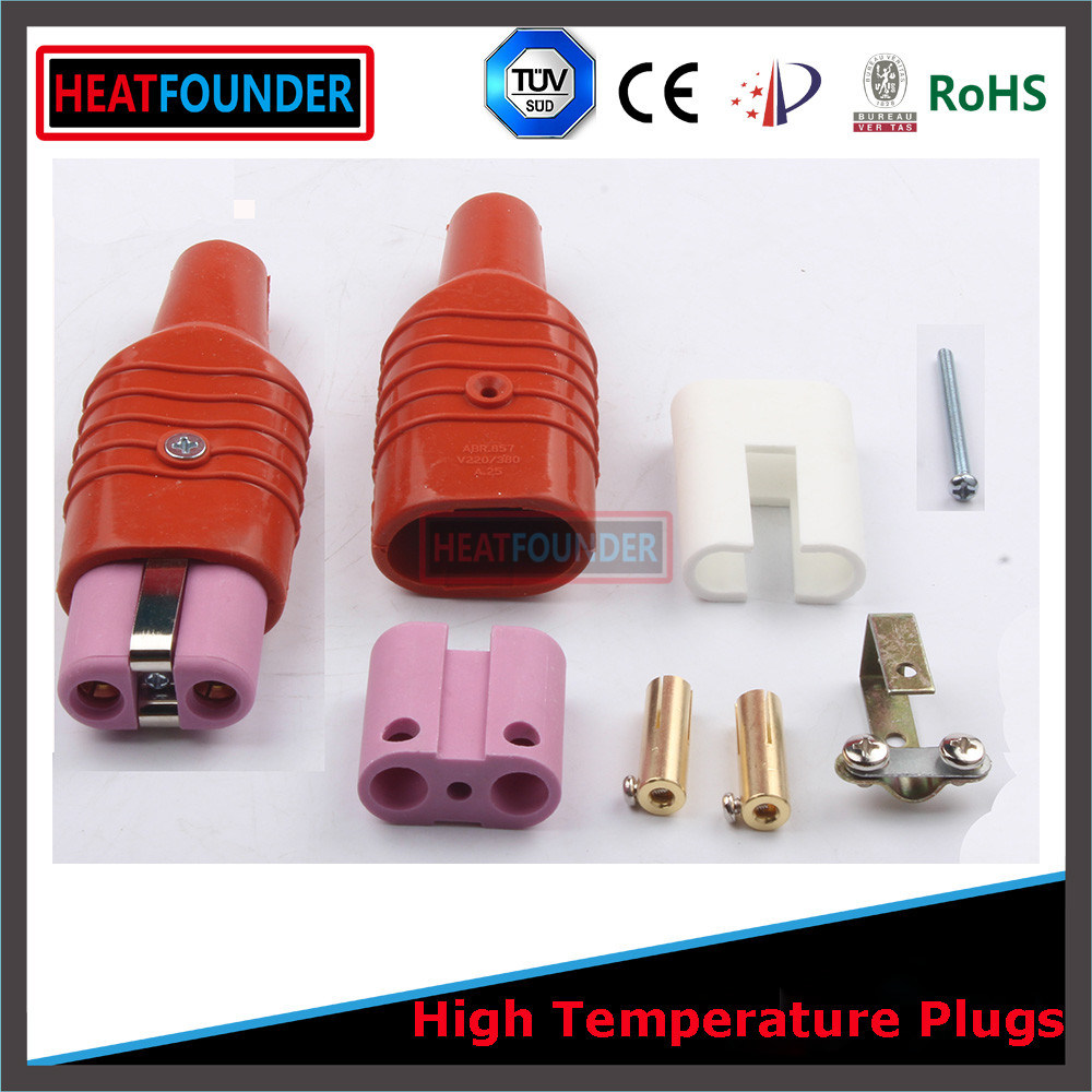 Industrial High Temperature Silicone Rubber Plug 250V