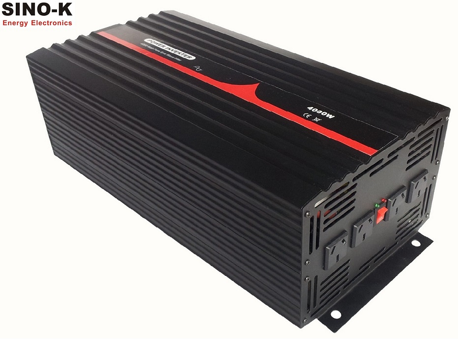 Normal Efficiency 4000W Solar Pure Sine Wave Power Inverter DC-AC off Grid Inverter for Home System, 12V/24V/48V to 110V/120V/220V/230V
