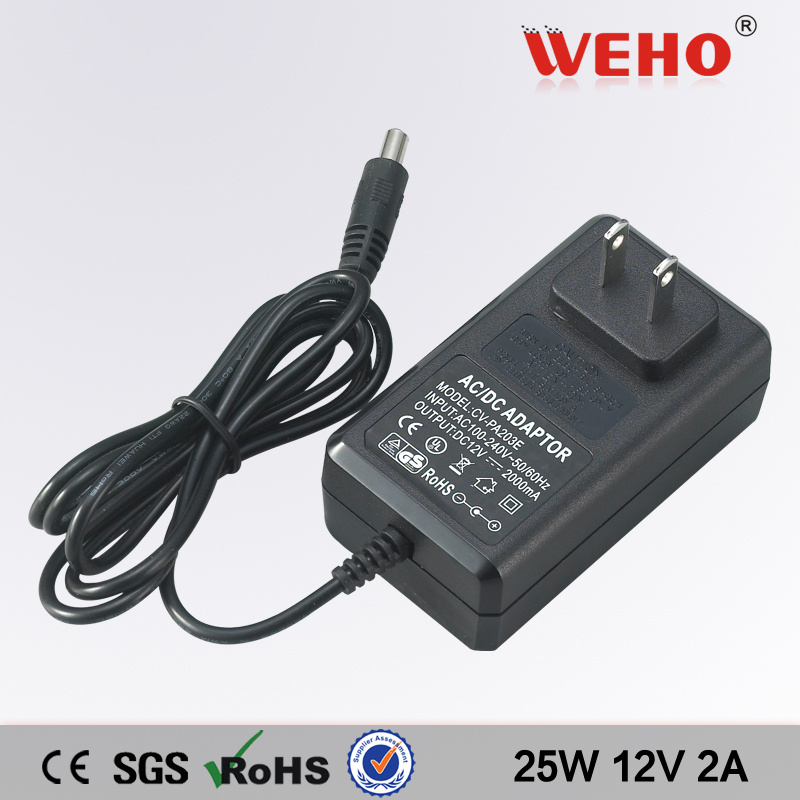 Us/EU/UK Plug Power Supply AC Adapter 12 Volt Power Adapter