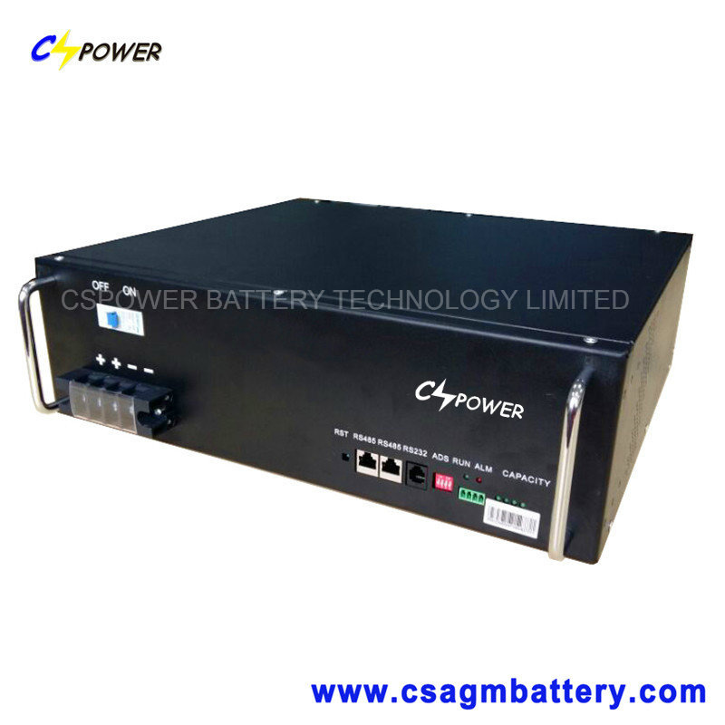 Fast Charge UPS Telecom System 48V 50ah LiFePO4 Battery Pack