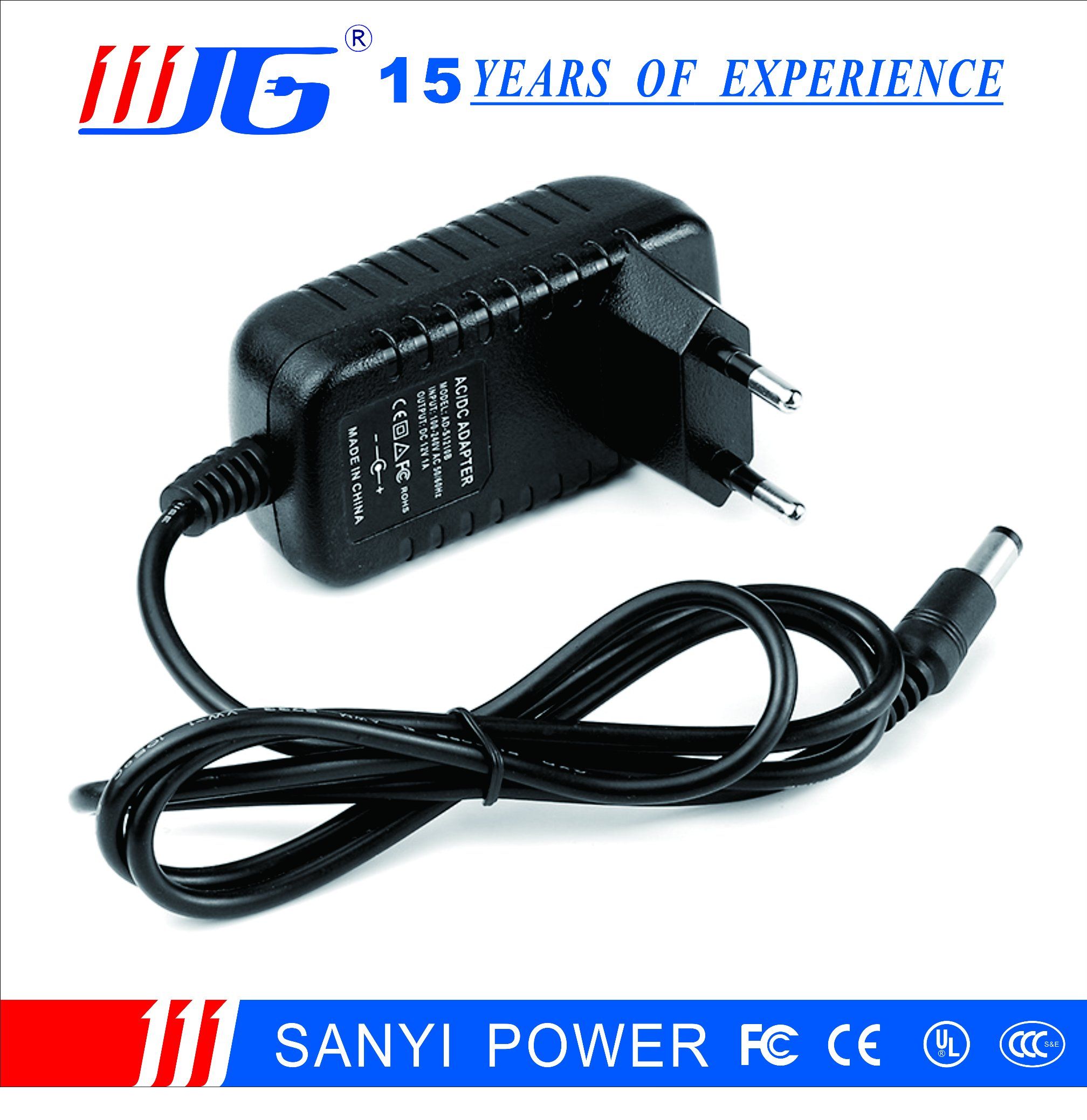 12V1a Us/UK/EU/ Power Charger for CCTV Camera